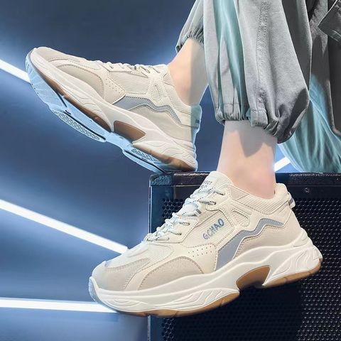Giày Sneaker Nam Thể Thao GChao Viền Phản Quang - Giày Thể Thao Phong Cách Hiện Đại, Giày Nam Cao Cấp, Đủ Size