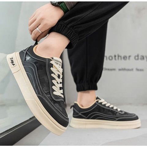 Giày Thể Thao Nam TANA SPOT - Đế Cao Su Mềm, Phong Cách Trẻ Trung, Thời Trang Năng Động, Đủ Size, Chất Lượng Đảm Bảo