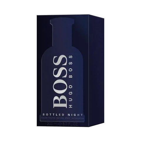 Nước Hoa Nam Hugo Boss Bottled Night Eau de Toilette 200ml - Hương Hoa Oải Hương và Violet Nam Tính, Quyến Rũ, Đậm Chất Urban