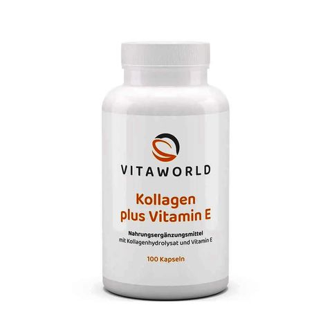 Collagen plus Vitamin E thủy phân Vitaworld Đức 100 viên