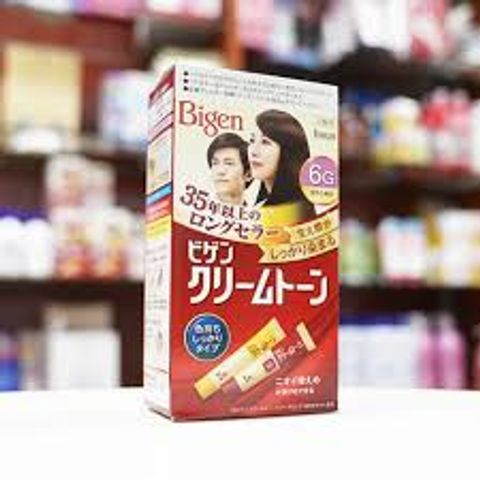 Nhuộm Tóc Bigen 6g - Chất Lượng Nhật Bản, Màu Tóc Tự Nhiên, Dễ Sử Dụng Tại Nhà, An Toàn Cho Tóc