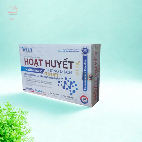 Hoạt Huyết Thông Mạch Yalla - Giải Pháp Hỗ Trợ Giấc Ngủ, Giảm Đau Đầu & Cải Thiện Trí Nhớ Cho Sức Khỏe Não Bộ