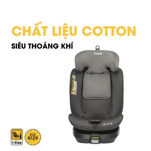 Ghế Ô Tô Jovikids Ranger Xoay 360 - An Toàn R129/i-Size & Isofix Cho Bé Cao 40-150 cm - Đổi 1 Trong 15 Ngày, Bảo Hành 2 Năm