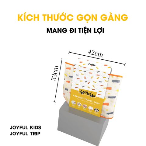 Khay Du Lịch Jovikids Chính Hãng - Khay Đựng Đồ Nhiều Ngăn Dễ Dàng Vệ Sinh Cho Bé - An Toàn Và Tiện Lợi Khi Đi Chơi