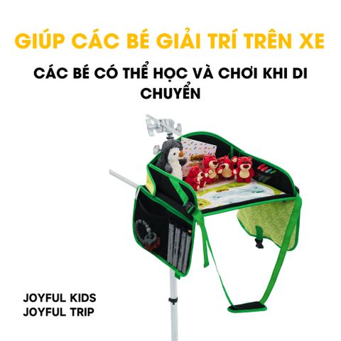 Khay Du Lịch Jovikids Chính Hãng - Khay Đựng Đồ Nhiều Ngăn Dễ Dàng Vệ Sinh Cho Bé - An Toàn Và Tiện Lợi Khi Đi Chơi