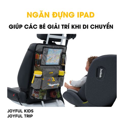 Túi Đựng Đồ Trên Xe Hơi Chính Hãng Jovikids - Tổ Chức Tiện Lợi Với Nhiều Ngăn Chứa An Toàn, Đạt Tiêu Chuẩn ECE R129