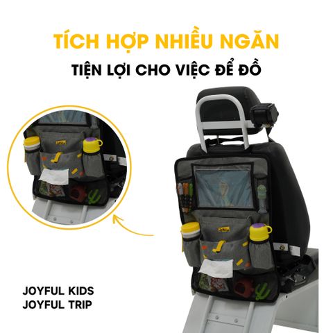 Túi Đựng Đồ Trên Xe Hơi Chính Hãng Jovikids - Tổ Chức Tiện Lợi Với Nhiều Ngăn Chứa An Toàn, Đạt Tiêu Chuẩn ECE R129