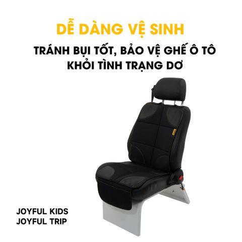Bảo Vệ Ghế Ngồi Ô Tô Jovikids Chính Hãng - Tấm Lót Da Có Ngăn Chứa, Chống Bẩn và Chống Trầy, An Toàn cho Trẻ Em