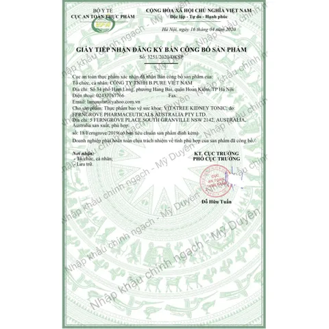 Viên uống hỗ trợ thận Vitatree Kidney Tonic 100 viên - Thực phẩm chức năng chiết xuất tự nhiên cho sức khỏe thận.