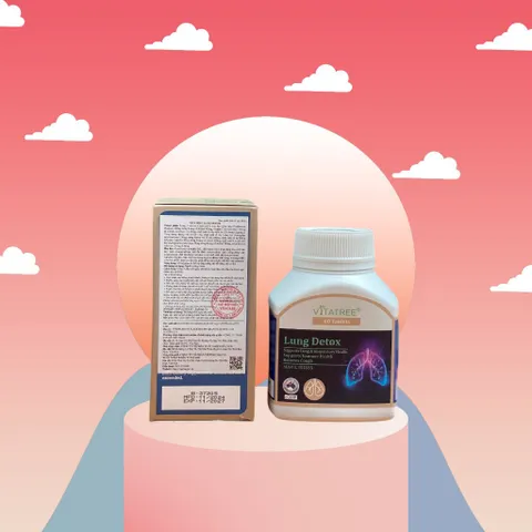 Viên Uống Bổ Phổi Vitatree Lung Detox 60 Viên - Hỗ Trợ Hô Hấp, Tăng Cường Miễn Dịch Cho Cơ Thể