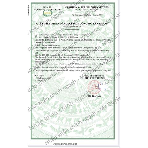 Viên Uống Cải Thiện Trí Nhớ Blackmores Ginkgo Forte 40 Viên - Tăng Cường Tuần Hoàn Não và Hỗ Trợ Sức Khỏe Tâm Thần