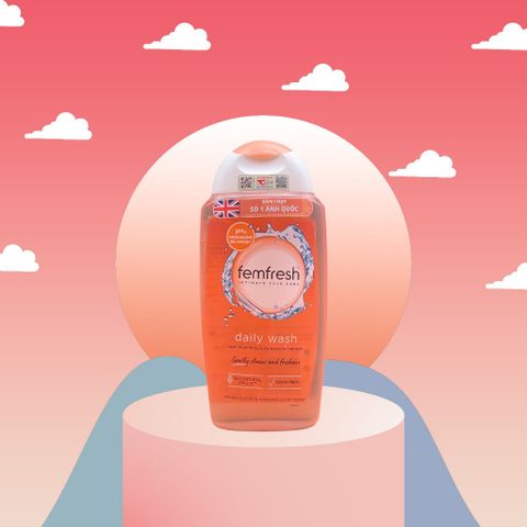 Dung dịch vệ sinh phụ nữ Femfresh Daily Wash 250ml - An toàn, tự nhiên, giữ ẩm, hương thơm dễ chịu, phù hợp cho mọi làn da