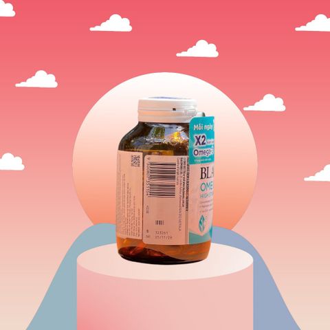 Viên Uống Bổ Sung Omega Blackmores Double High Strength Fish Oil 90 Viên - Hỗ Trợ Tim Mạch, Sức Khỏe Da, Mắt, Não