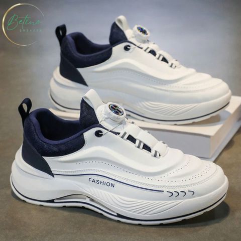Giày Thể Thao Nam GN08 - Giày Sneaker Dây Thông Minh Kiểu Dáng Thời Trang, Chất Lượng Cao, Nhiều Size Cho Nam