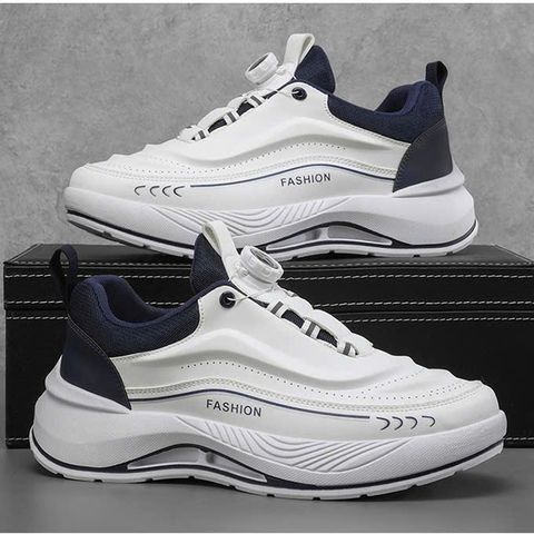 Giày Thể Thao Nam GN08 - Giày Sneaker Dây Thông Minh Kiểu Dáng Thời Trang, Chất Lượng Cao, Nhiều Size Cho Nam