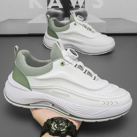 Giày Thể Thao Nam GN08 - Giày Sneaker Dây Thông Minh Kiểu Dáng Thời Trang, Chất Lượng Cao, Nhiều Size Cho Nam