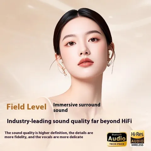 Tai Nghe Không Dây TWS S195 - Bluetooth 5.4, Màn Hình LED, Thời Gian Nghe Liên Tục 60 Giờ, Âm Thanh HIFI, Thoải Mái Khi Đeo