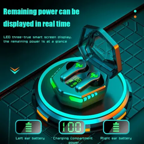Tai Nghe Không Dây N35 Pro TWS Bluetooth V5.3 - Âm Thanh Hifi Chống Ồn, Chế Độ Chơi Game, Gọi Điện Hỗ Trợ Micro