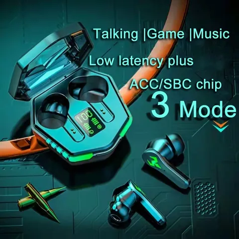 Tai Nghe Không Dây N35 Pro TWS Bluetooth V5.3 - Âm Thanh Hifi Chống Ồn, Chế Độ Chơi Game, Gọi Điện Hỗ Trợ Micro