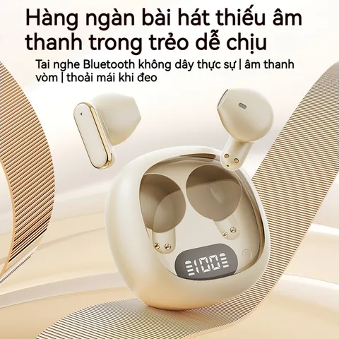 Tai Nghe Bluetooth Mini Q5 HiFi Chống Ồn TWS V5.4 - Âm Thanh Nổi, Thời Gian Nghe Lên Đến 7 Giờ, Dung Lượng Pin 200mAh