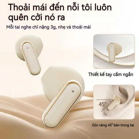 Tai Nghe Bluetooth Mini Q5 HiFi Chống Ồn TWS V5.4 - Âm Thanh Nổi, Thời Gian Nghe Lên Đến 7 Giờ, Dung Lượng Pin 200mAh