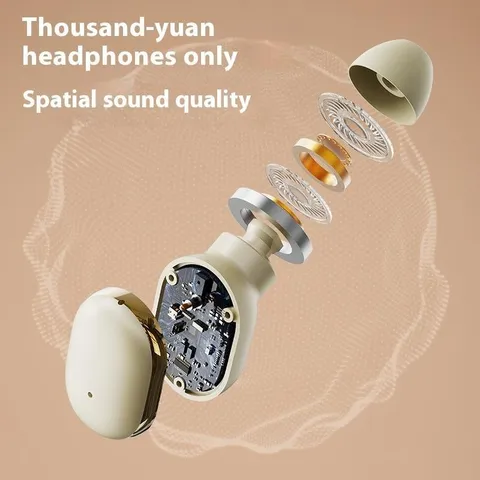 Tai Nghe Không Dây Q31 Bluetooth V5.4 TWS - HIFI Stereo Giảm Tiếng Ồn Mini, Âm Thanh Chất Lượng Cao 60 Giờ Sử Dụng
