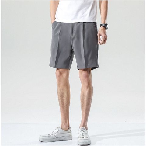 Quần Đùi Nam Âu Màu Đen Ghi Trắng Thoáng Mát - Quần Short Katen Mềm Mại Cho Mùa Hè Pon.mens Hàng Có Sẵn