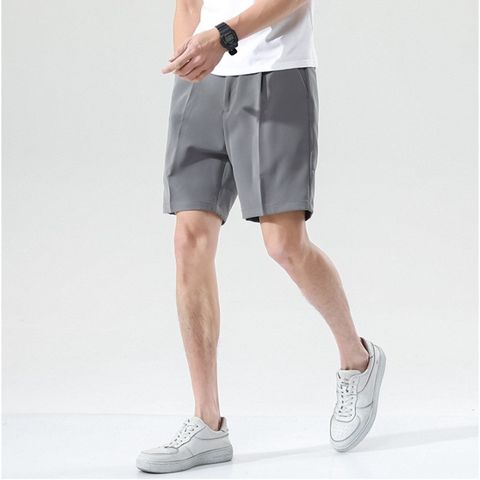 Quần Đùi Nam Âu Màu Đen Ghi Trắng Thoáng Mát - Quần Short Katen Mềm Mại Cho Mùa Hè Pon.mens Hàng Có Sẵn