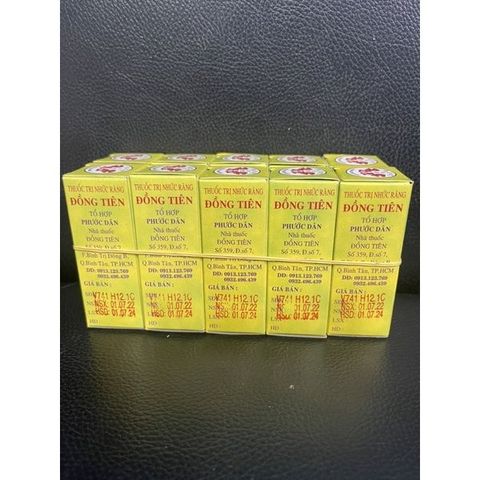 Nhức Răng Đồng Tiên - Combo 5 Chai Hỗ Trợ Giảm Đau Nhức Răng, Hiệu Quả Từ Thành Phần Thiên Nhiên