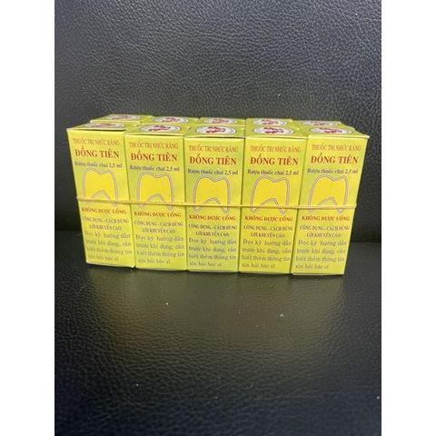 Nhức Răng Đồng Tiên - Combo 5 Chai Hỗ Trợ Giảm Đau Nhức Răng, Hiệu Quả Từ Thành Phần Thiên Nhiên