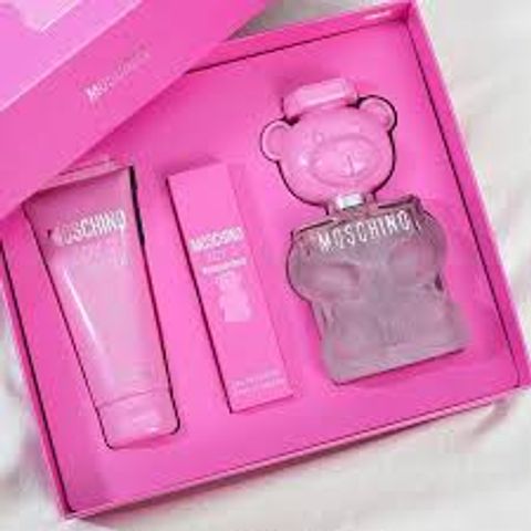 Set Nước Hoa Moschino Toy 2 Bubble Gum EDT (50ml + 10ml + Lotion) - Hương Ngọt Ngào, Trẻ Trung & Thời Thượng
