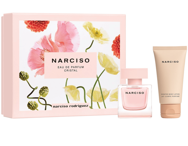 Set Nước Hoa Narciso Rodriguez Narciso Cristal EDT 50ml + 50ml - Hương Thơm Sang Trọng, Quyến Rũ, Dễ Dàng Mang Theo