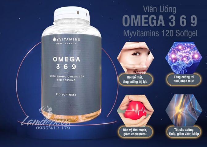 Omega Pháp 120 Viên