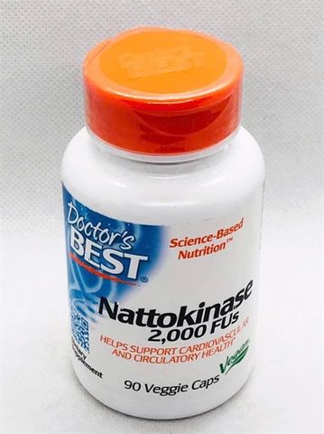 Viên uống chống tai biên, đột quỵ Nattokinase 2000 FUs hộp 90 viên
