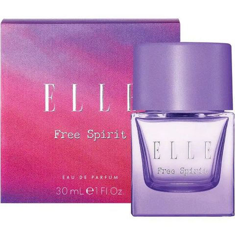 Nước hoa nữ Elle Free Spirit Eau de Parfum 30ml - Hương trái cây ngọt ngào, nữ tính và ấm áp, lưu hương 4-6 giờ.
