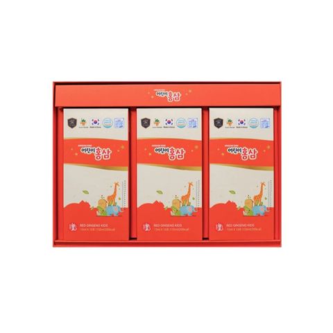 Nước Hồng Sâm Trẻ Em Hàn Quốc HG Bio Ginseng King 30 Gói x 15ml - Red Ginseng Kids
