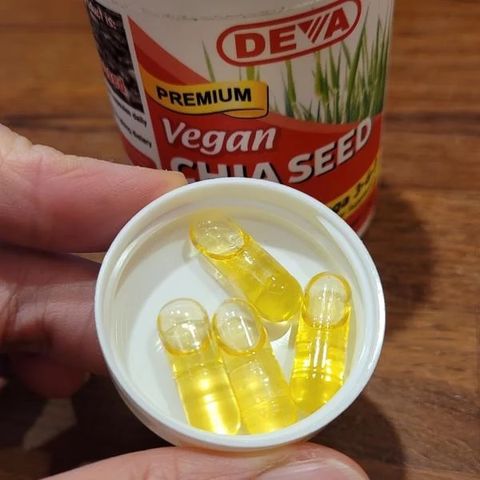 Viên uống Dầu Hạt Chia Deva Nutrition 90 Viên - Omega 3 6 9 Thuần Chay, Không Tinh Chế, Chất Lượng Cao từ Mỹ
