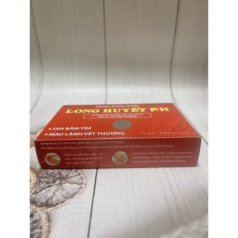 Viên Uống Long Huyết PH Tan Máu Bằm - Hỗ Trợ Giảm Đau, Lành Vết Thương, Đánh Tan Bầm Tím Từ Phúc Hưng