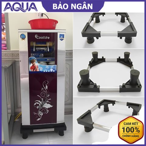 Giá Đỡ Máy Lọc Nước Inox 304 - Kệ Đa Năng Điều Chỉnh Chiều Cao - Phù Hợp Với Mọi Loại Máy Lọc, Tủ Lạnh Mini, Tiện Dụng Cho Không Gian Sống