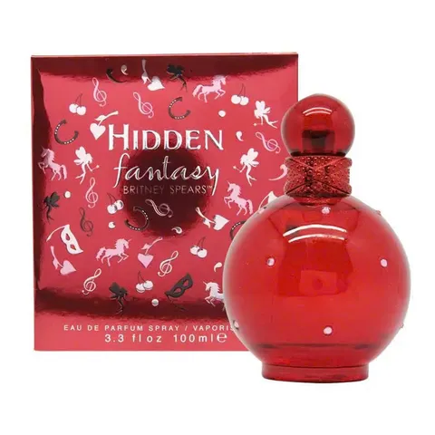 Nước hoa nữ Britney Spears Fantasy Hidden 100ml - Hương Floral Amber, Dịu Dàng Cho Mùa Thu Đông, Quà Tặng Đặc Biệt