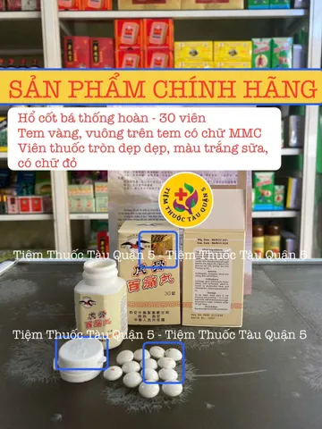 Hổ Cốt Bá Thống Hoàn (30 Viên) - Thực Phẩm Chức Năng Hỗ Trợ Xương Khớp, Giảm Đau Khớp, Phục Hồi Chức Năng Khớp