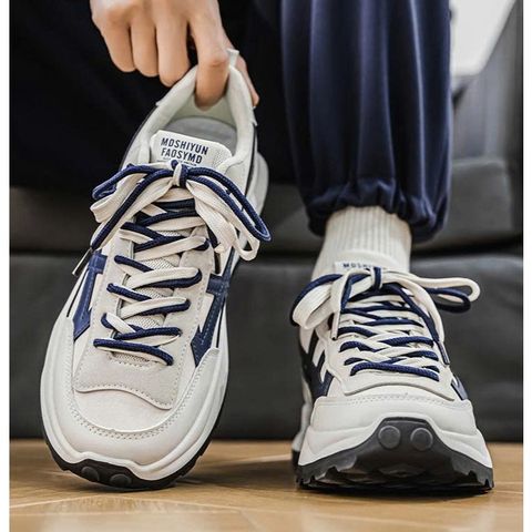 Giày Nam Thể Thao FAOSYMD Thời Trang Sneaker Mới - Dễ Phối Đồ, Chạy Bộ, Học Tập, Đi Chơi, Kiểu Dáng Hottrend 2023