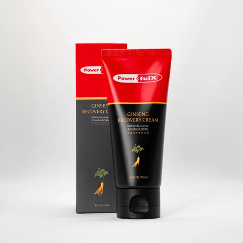 Kem Phục Hồi Powerful-X Ginseng 100ml - Giảm Đau, Hỗ Trợ Phục Hồi Cơ Khớp Từ Nhân Sâm Hàn Quốc, Dưỡng Da Sáng Khỏe