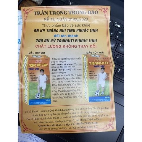 An Kỳ Tráng Nhi Tinh Phước Linh Ăn Bổ Khỏe 300 ML - Sản phẩm tăng cân cho trẻ em, hỗ trợ tiêu hóa và cải thiện sức khỏe tự nhiên