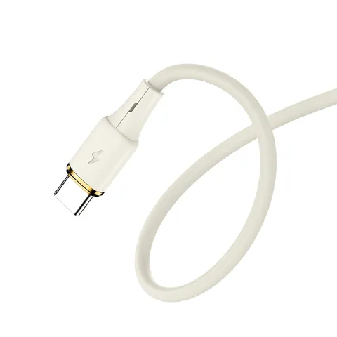 Dây Sạc Nhanh Ô Tô LANEX LS46T 2 in 1 PD65W (Type-C + Lightning) - Chất Liệu Silicone Chống Đứt, Rối, Bảo Hành 1 Năm