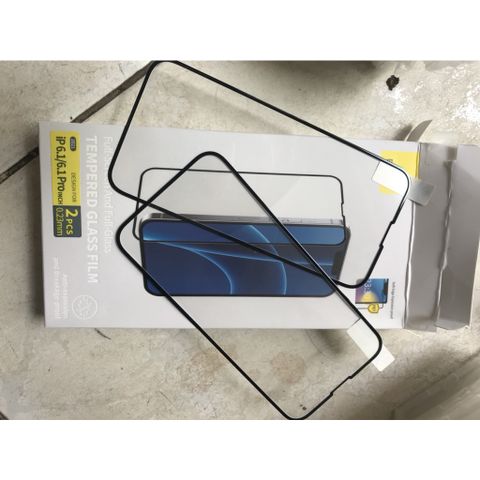 Combo 2 Kính Cường Lực Baseus Full Màn Hình 0.23mm Cho iPhone 13/13 Pro/14 - Bảo Vệ Màn Hình Tối Ưu, Chống Trầy Xước và Va Đập