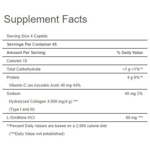 Viên Uống Collagen Thủy Phân Puritan’s Pride Hydrolyzed Collagen Type I, III 180 Viên - Tăng Cường Độ Đàn Hồi, Trẻ Hóa Da, Hàng Nhập Mỹ