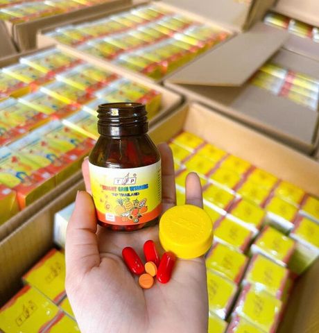Viên Uống Hỗ Trợ Tăng Cân Vitamin TP Thái Lan - Cải Thiện Cân Nặng, Hỗ Trợ Ăn Ngủ Ngon, Hộp 100 Viên