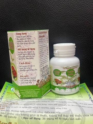 Viên Uống Linh Chi Thiên Môn Hoàn Bổ Phế - Tăng Cường Hệ Miễn Dịch, Hỗ Trợ Hô Hấp, 30 Viên Dược Đông Huê