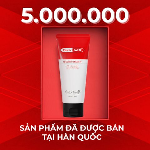 Kem Phục Hồi Powerful-X Recovery Cream+ Hàn Quốc - Giảm Đau Cơ Khớp, Thư Giãn Sau Tập Luyện, Gói 2ML